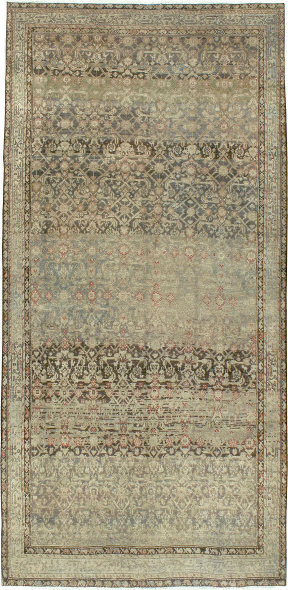 Vintage Persian Malayer Gallery Carpet, No.23384 - Gss