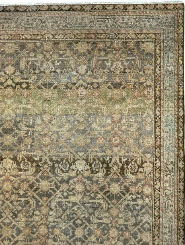 Vintage Persian Malayer Gallery Carpet, No.23384 - Gss