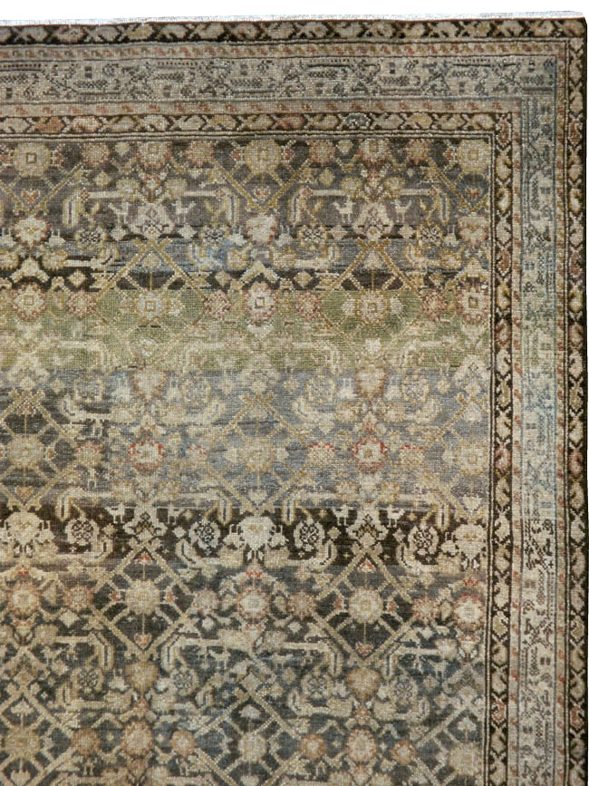Vintage Persian Malayer Gallery Carpet, No.23384 - Gss