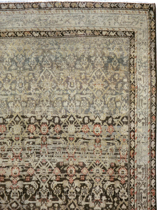 Vintage Persian Malayer Gallery Carpet, No.23384 - Gss