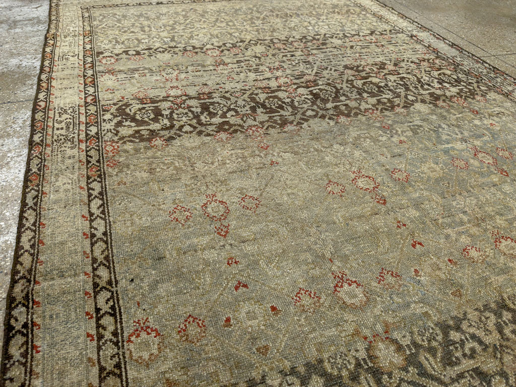 Vintage Persian Malayer Gallery Carpet, No.23384 - Gss
