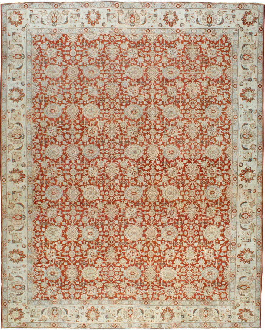 Antique Persian Tabriz Carpet, No.23386 - Gss