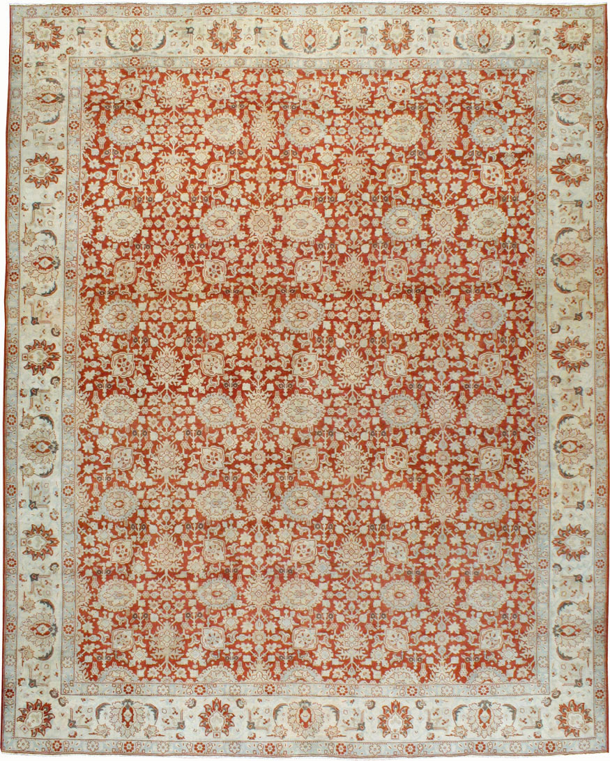 Antique Persian Tabriz Carpet, No.23386 - Gss