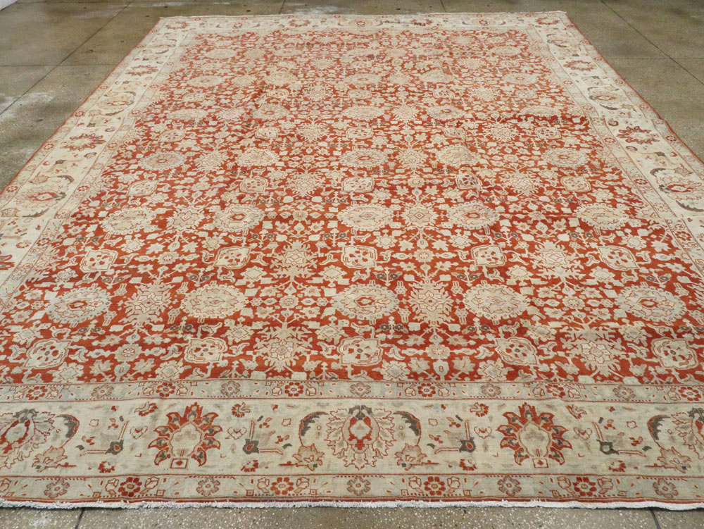 Antique Persian Tabriz Carpet, No.23386 - Gss