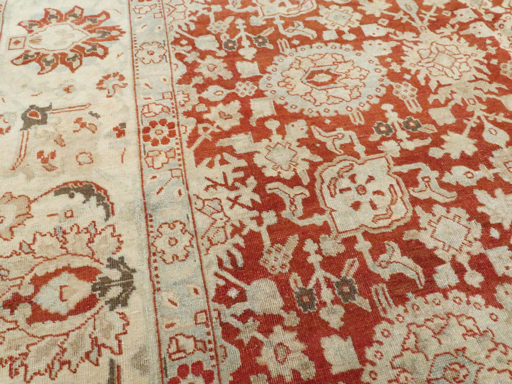 Antique Persian Tabriz Carpet, No.23386 - Gss