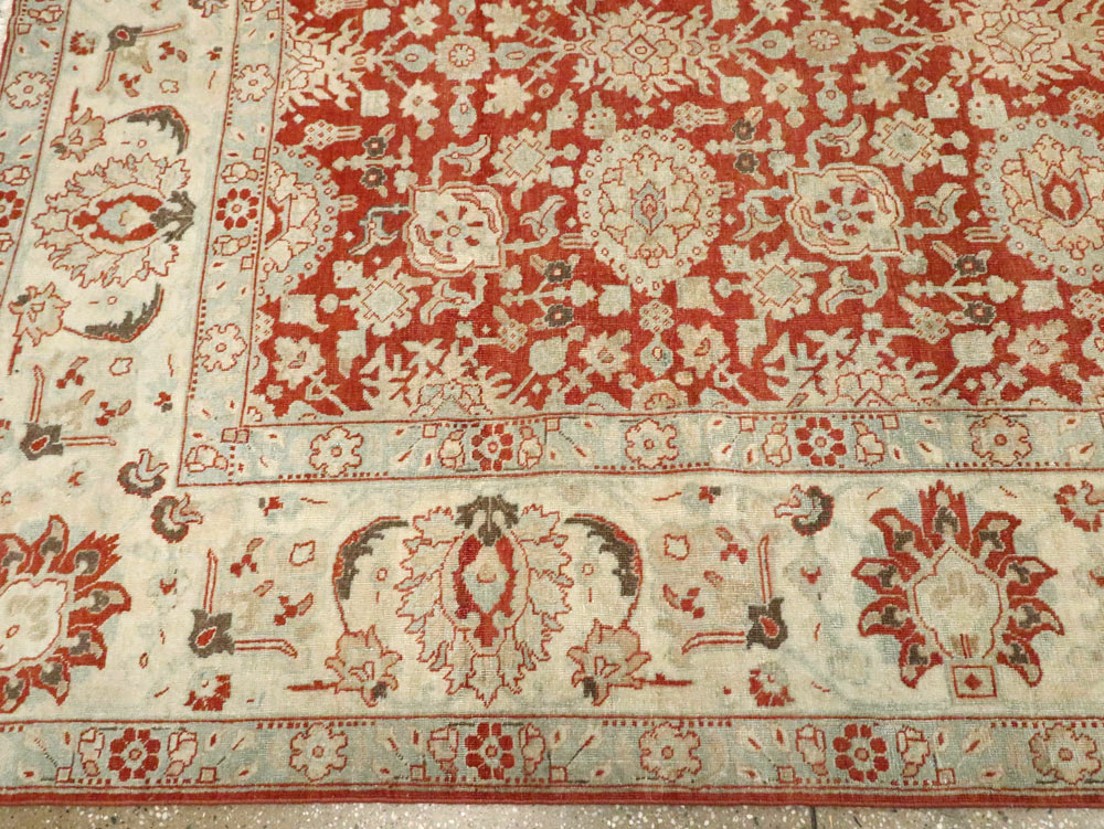 Antique Persian Tabriz Carpet, No.23386 - Gss
