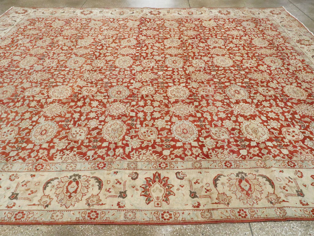 Antique Persian Tabriz Carpet, No.23386 - Gss