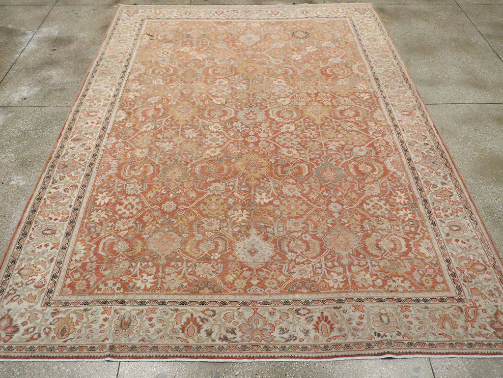 Antique Persian Mahal Room Size Carpet, No.23388 - Gss
