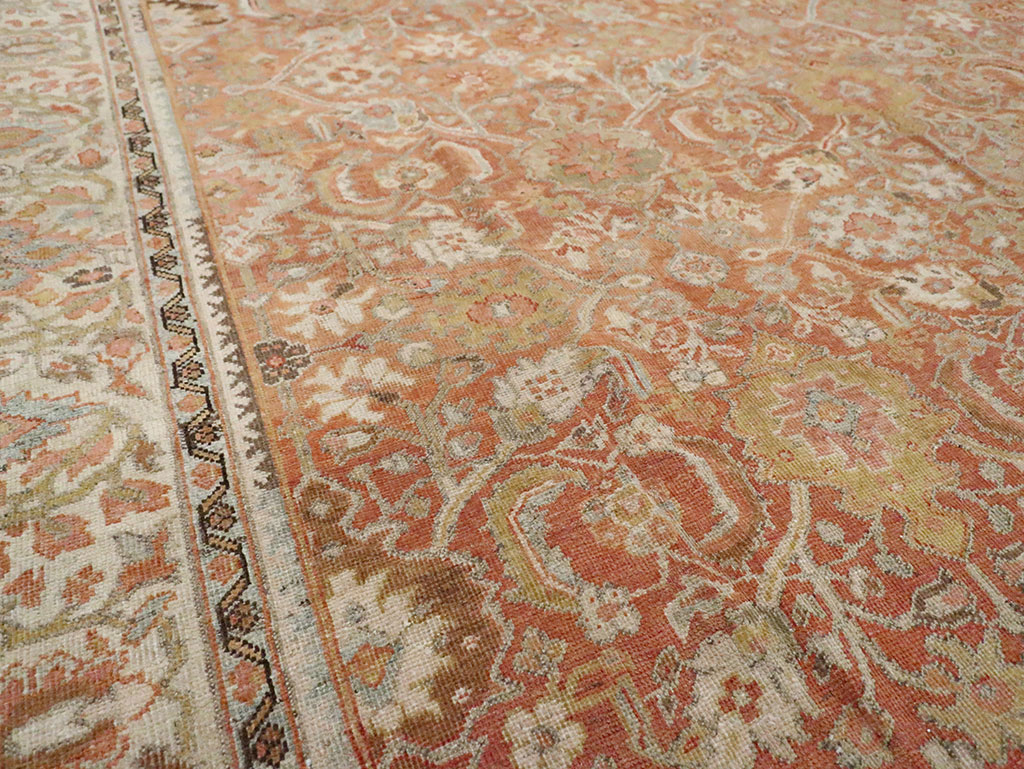 Antique Persian Mahal Room Size Carpet, No.23388 - Gss