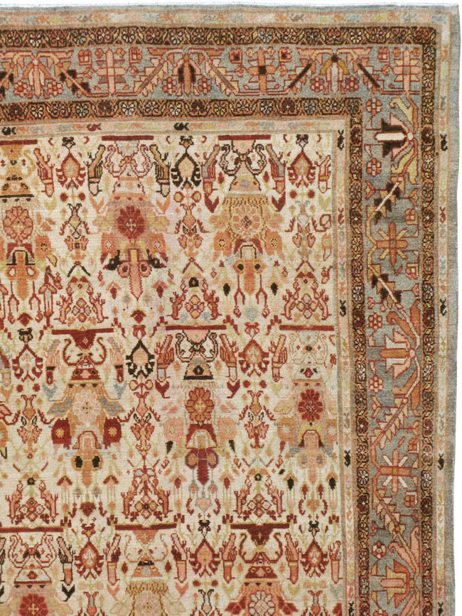 Antique Persian Malayer Carpet, No.23390 - Gss