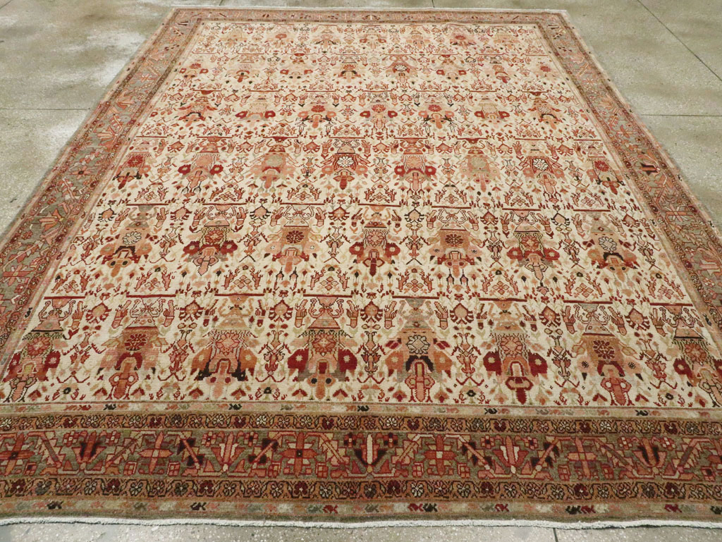 Antique Persian Malayer Carpet, No.23390 - Gss