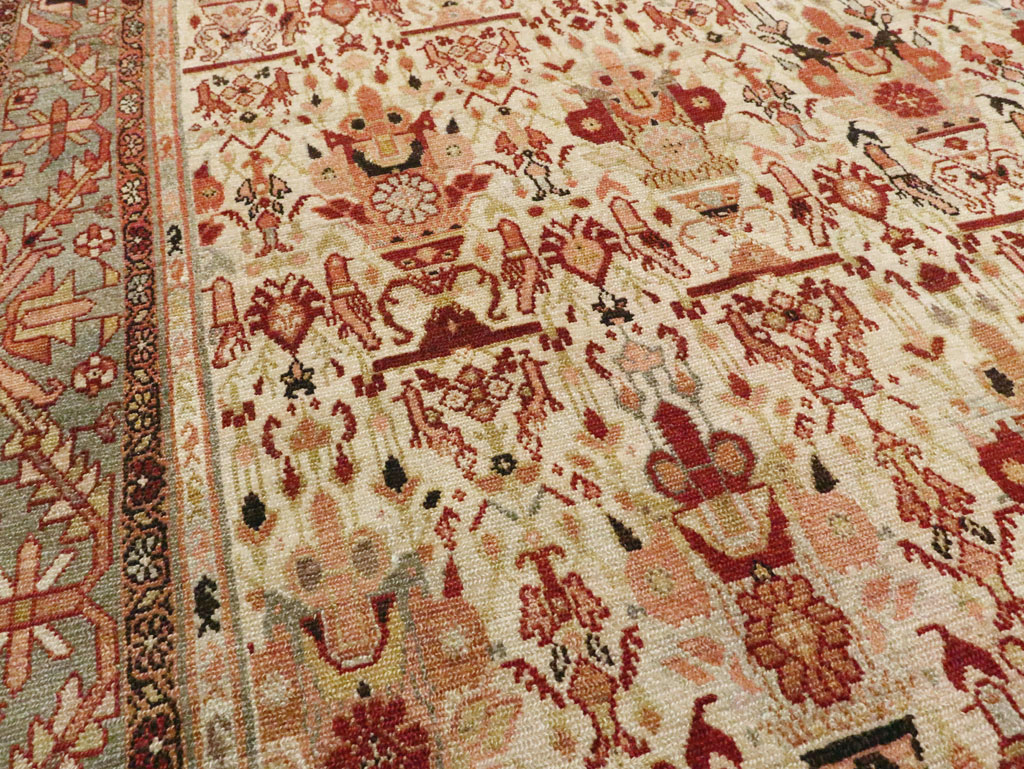 Antique Persian Malayer Carpet, No.23390 - Gss