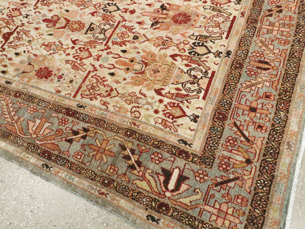 Antique Persian Malayer Carpet, No.23390 - Gss