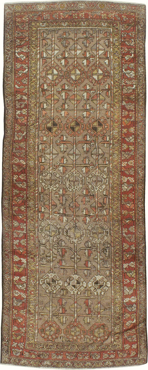 Vintage Persian Serab Gallery Carpet, No.23392 - Gss