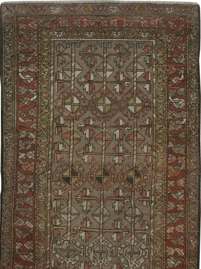 Vintage Persian Serab Gallery Carpet, No.23392 - Gss
