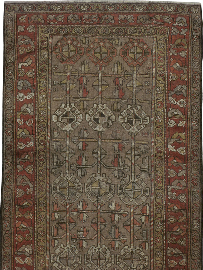 Vintage Persian Serab Gallery Carpet, No.23392 - Gss