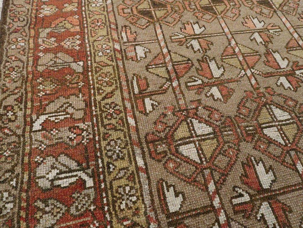 Vintage Persian Serab Gallery Carpet, No.23392 - Gss