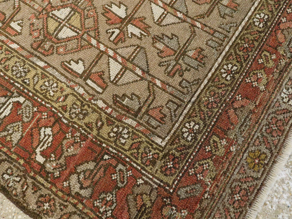 Vintage Persian Serab Gallery Carpet, No.23392 - Gss