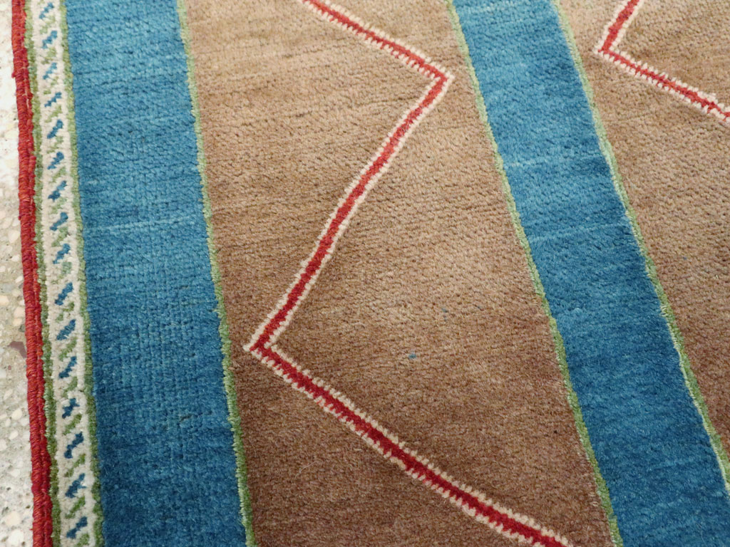 Vintage Persian Hamadan Art Deco Rug, No.23398 - Gss