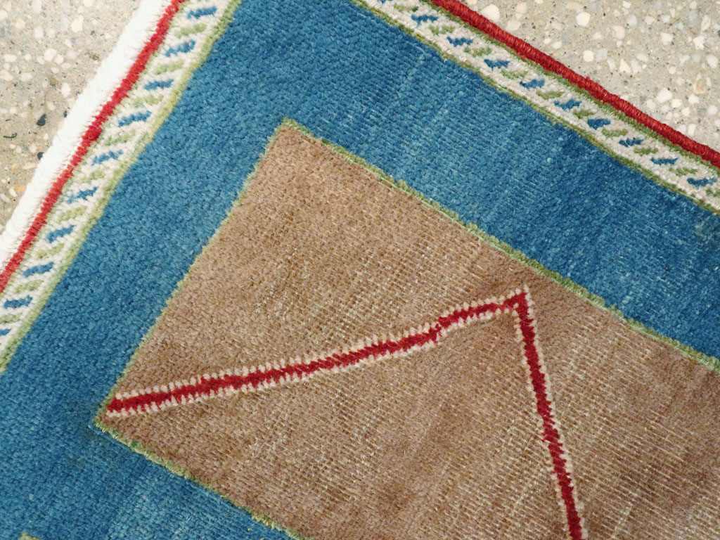 Vintage Persian Hamadan Art Deco Rug, No.23398 - Gss