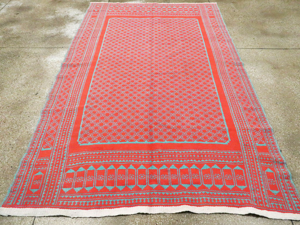Vintage Persian Flatweave Kilim, No.23406 - Gss