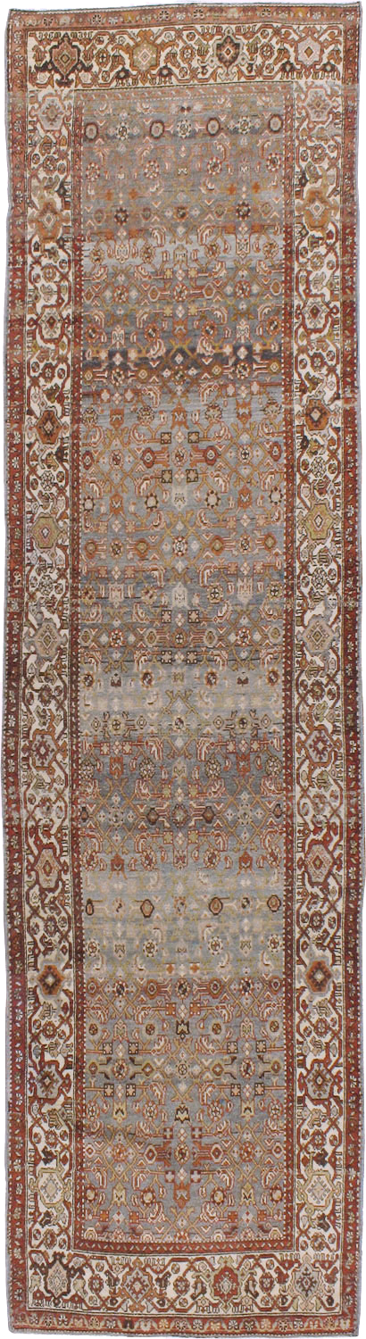 Vintage Persian Malayer Gallery Runner, No.23408 - Gss