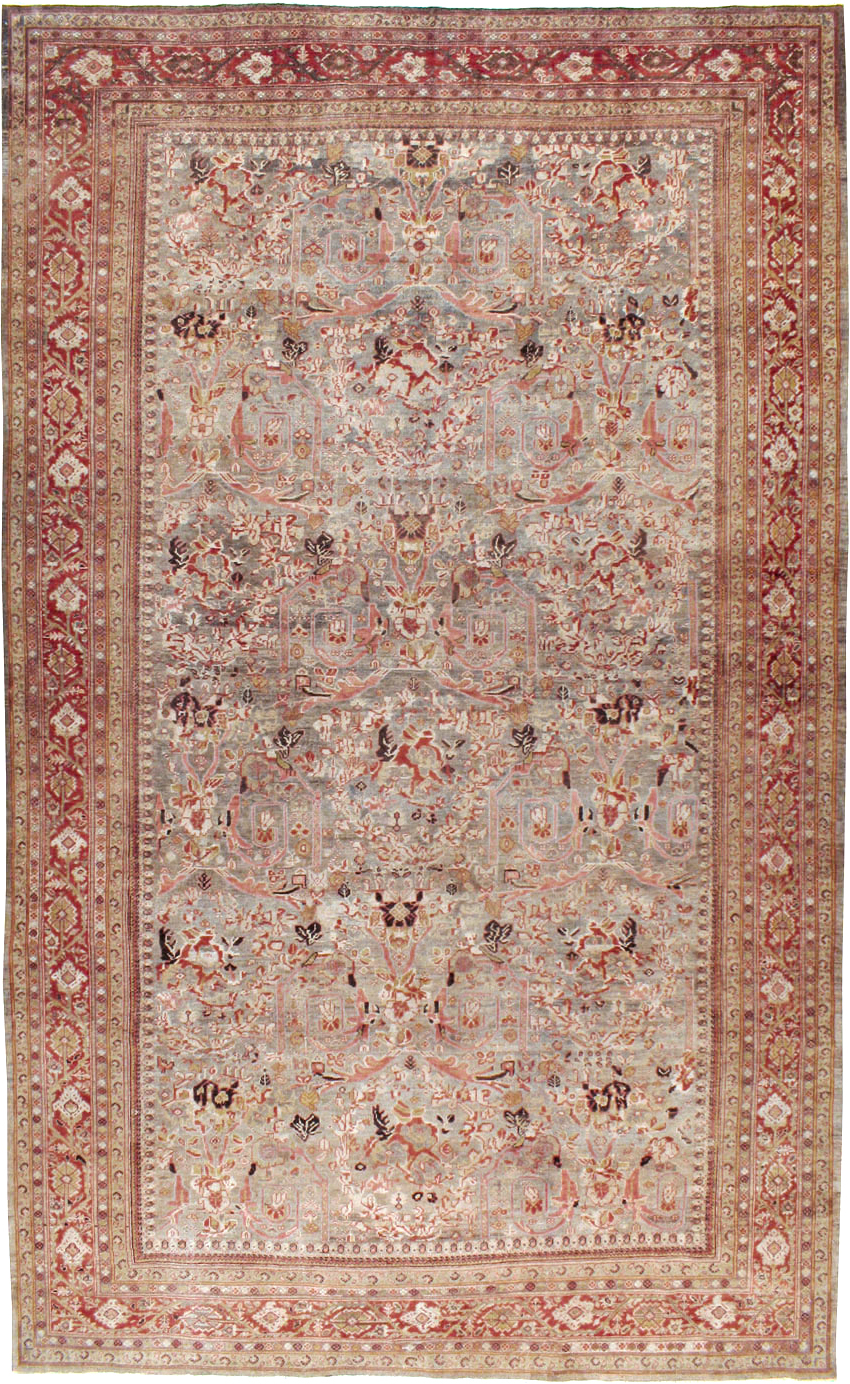 Antique Persian Mahal Carpet, No.23414 - Gss