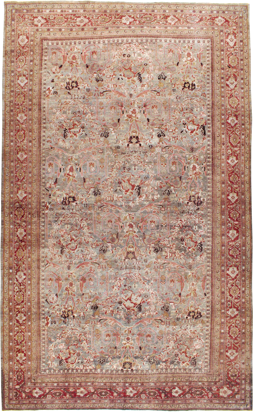 Antique Persian Mahal Carpet, No.23414 - Gss