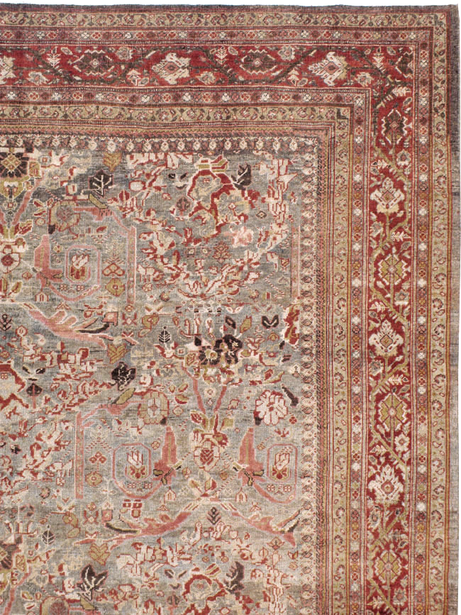 Antique Persian Mahal Carpet, No.23414 - Gss