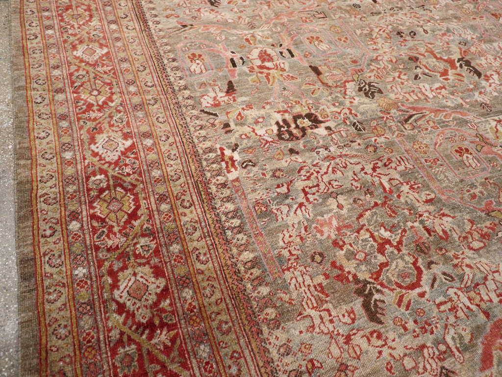 Antique Persian Mahal Carpet, No.23414 - Gss