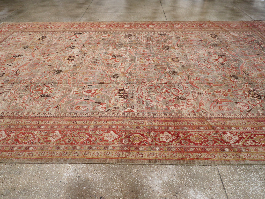 Antique Persian Mahal Carpet, No.23414 - Gss