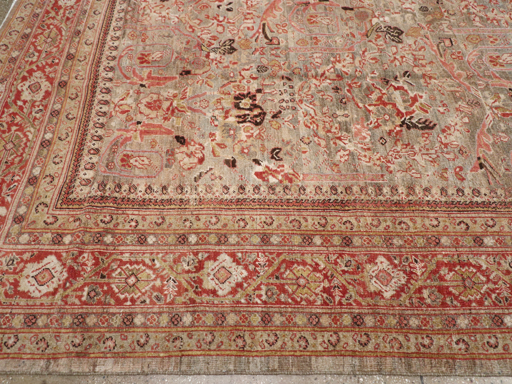 Antique Persian Mahal Carpet, No.23414 - Gss