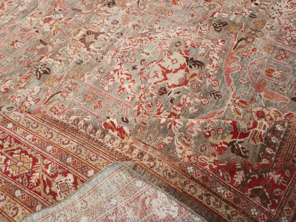 Antique Persian Mahal Carpet, No.23414 - Gss