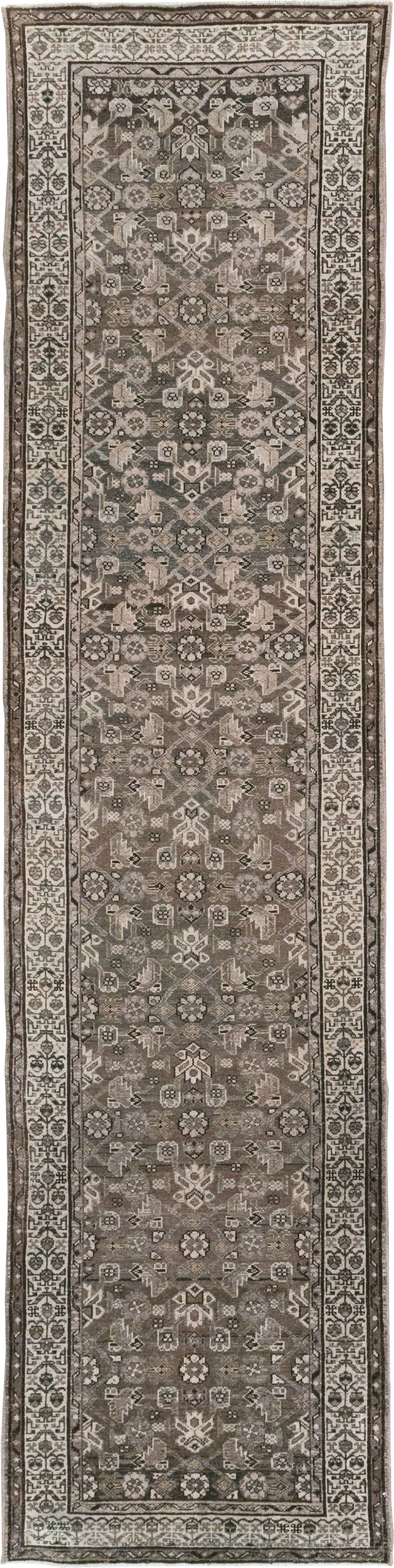 Vintage Persian Malayer Runner, No.23415 - Gss
