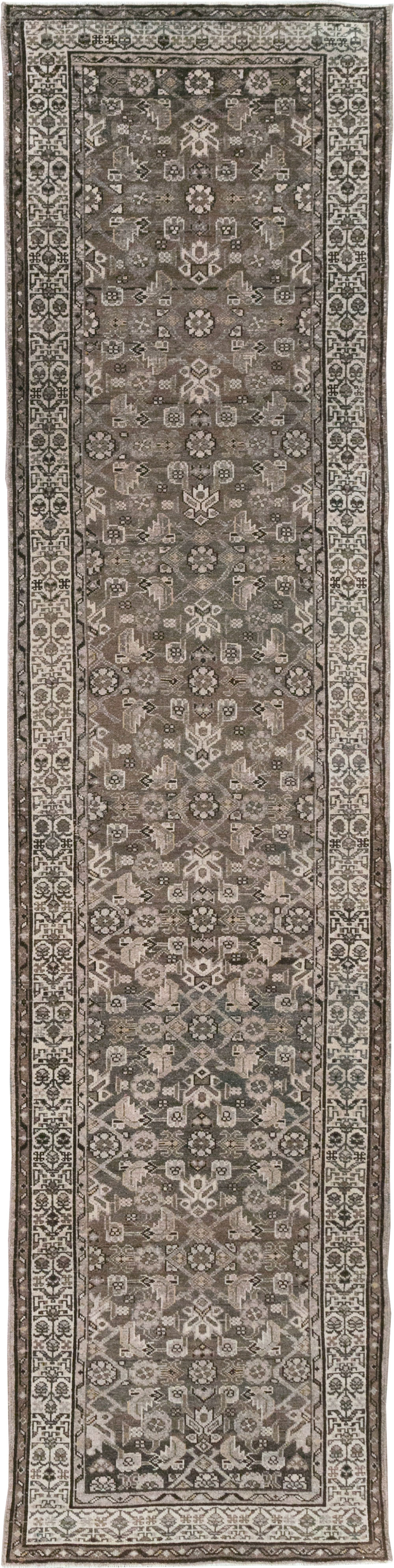 Vintage Persian Malayer Runner, No.23415 - Gss