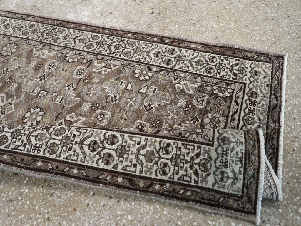 Vintage Persian Malayer Runner, No.23415 - Gss