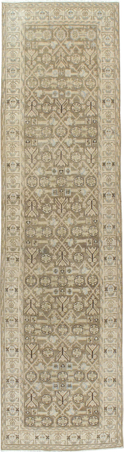 Vintage Persian Malayer Gallery Runner, No.23417 - Gss