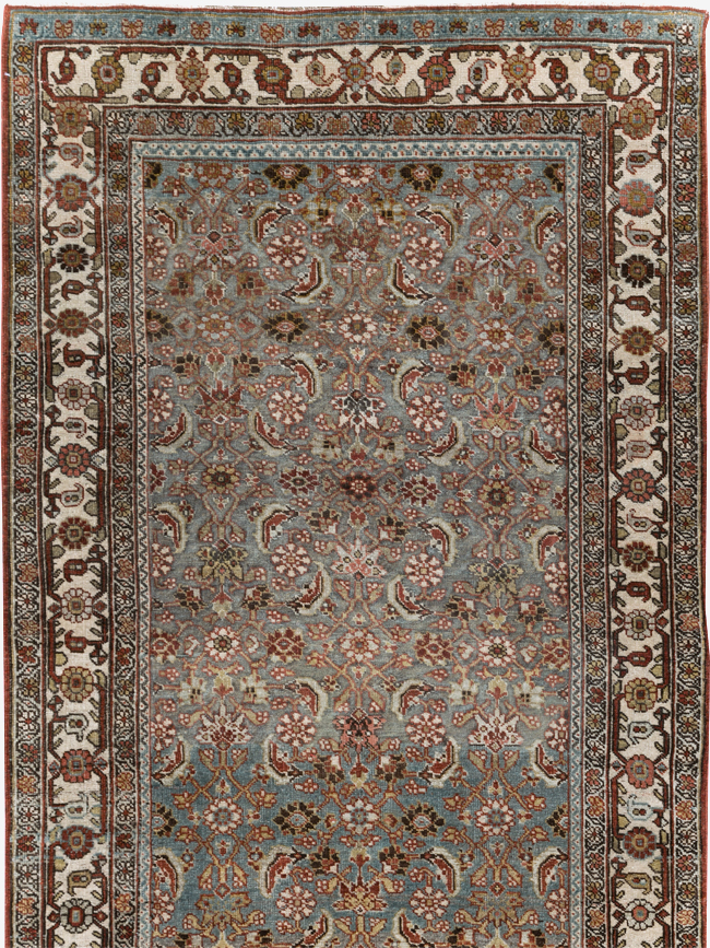 Vintage Persian Malayer Gallery Runner, No.23418 - Gss