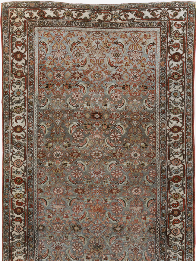 Vintage Persian Malayer Gallery Runner, No.23418 - Gss