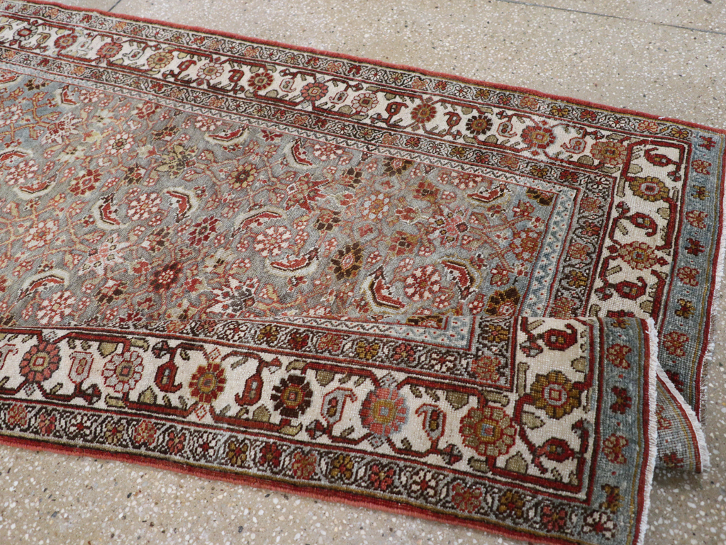 Vintage Persian Malayer Gallery Runner, No.23418 - Gss