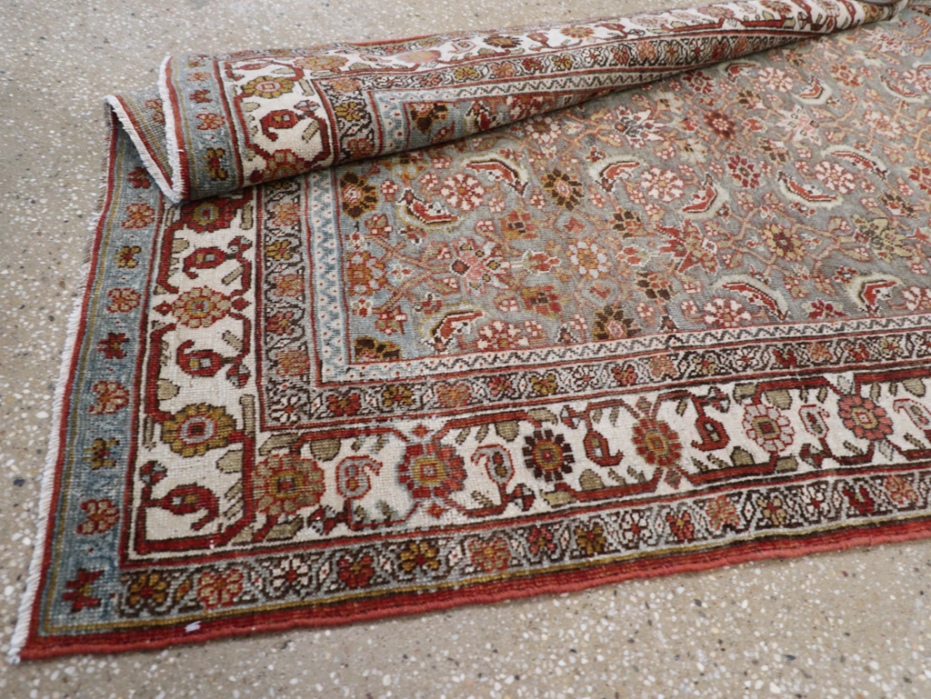 Vintage Persian Malayer Gallery Runner, No.23418 - Gss