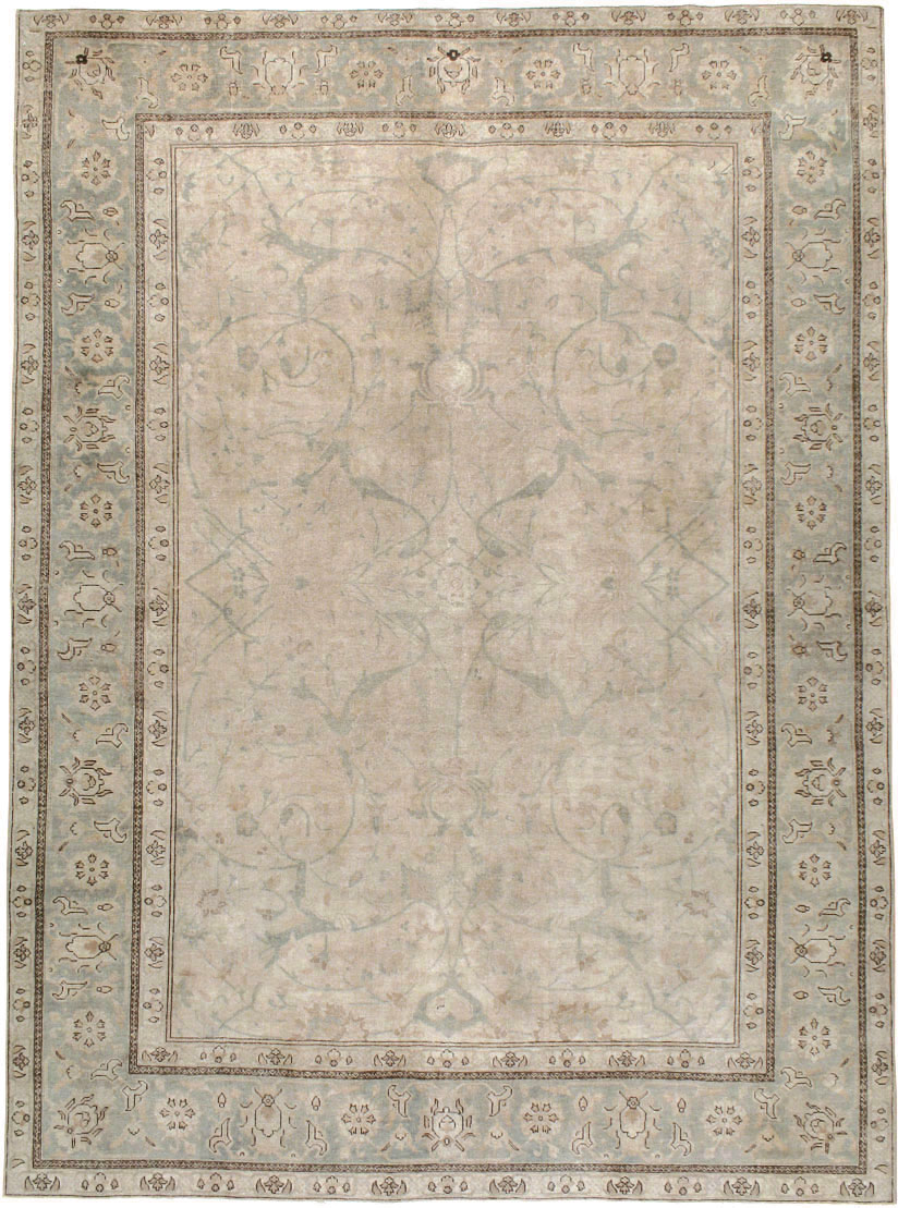 Antique Persian Tabriz Carpet, No.23422 - Gss