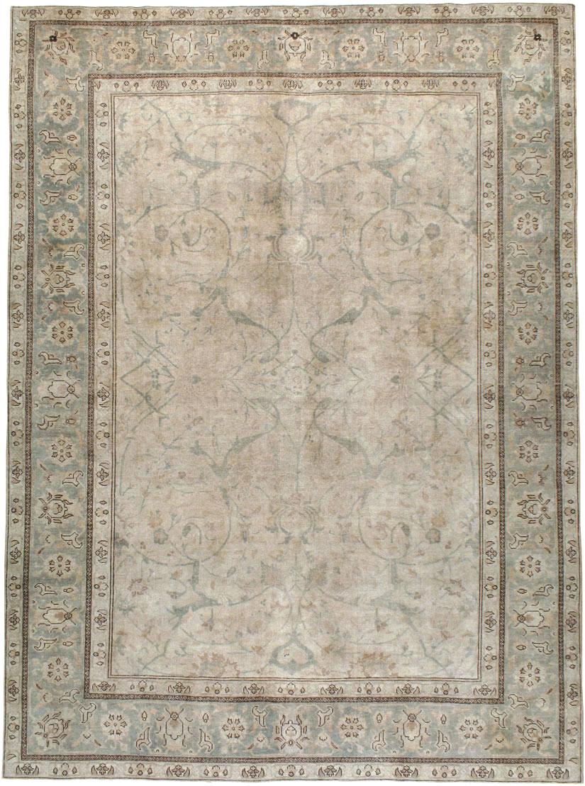 Antique Persian Tabriz Carpet, No.23422 - Gss