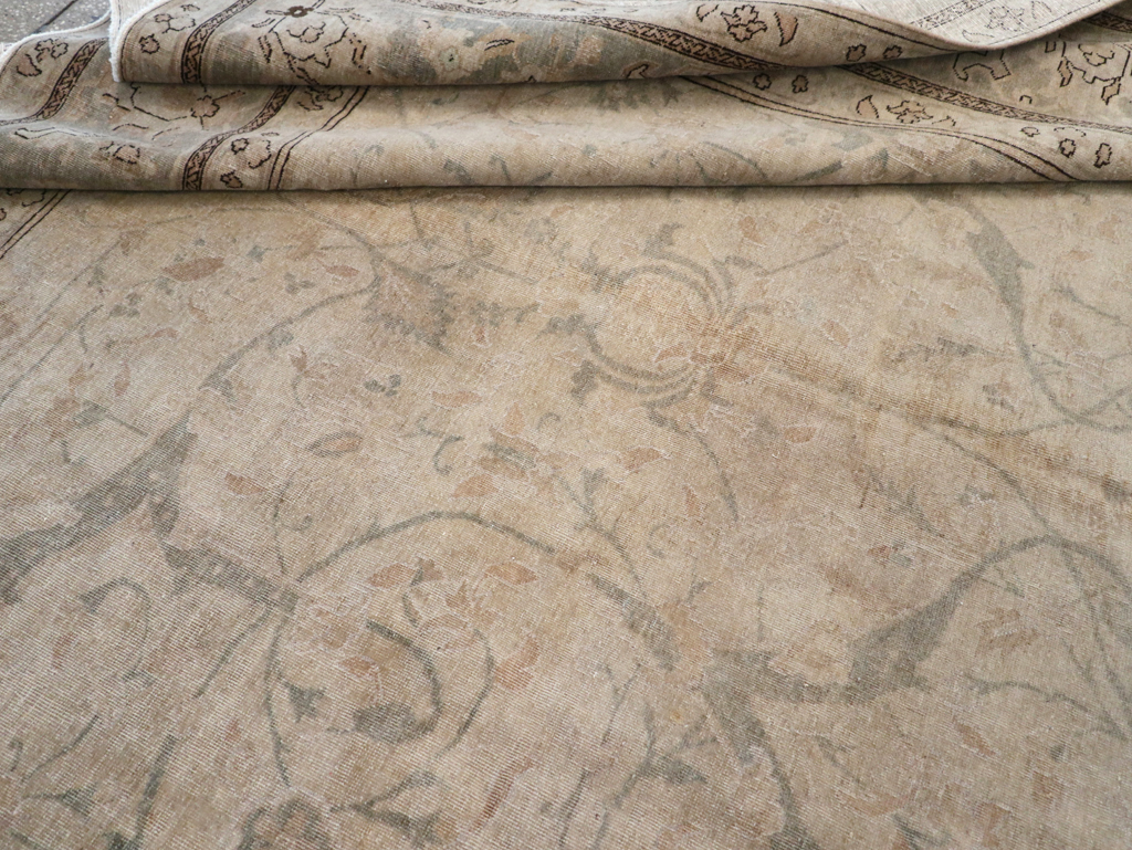 Antique Persian Tabriz Carpet, No.23422 - Gss