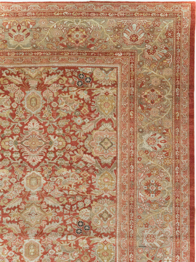 Antique Persian Mahal Carpet, No.23424 - Gss