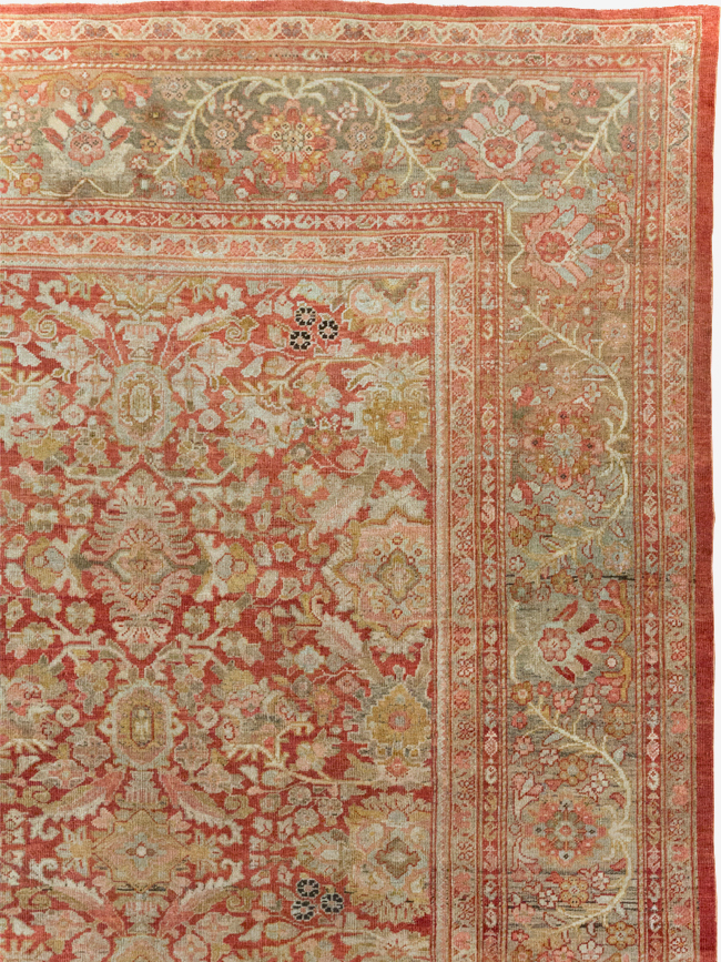 Antique Persian Mahal Carpet, No.23424 - Gss