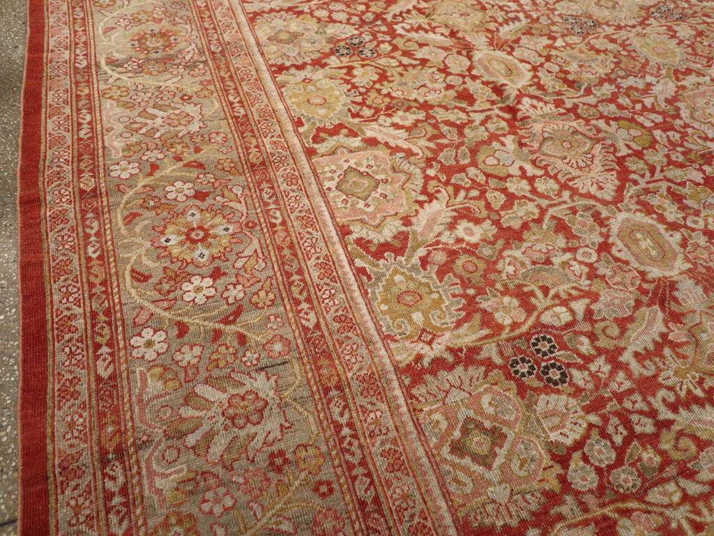 Antique Persian Mahal Carpet, No.23424 - Gss