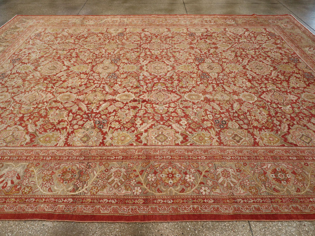 Antique Persian Mahal Carpet, No.23424 - Gss