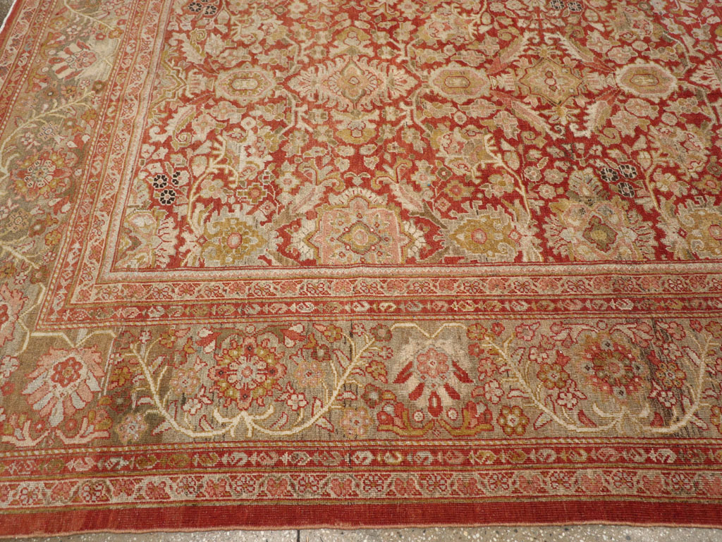 Antique Persian Mahal Carpet, No.23424 - Gss
