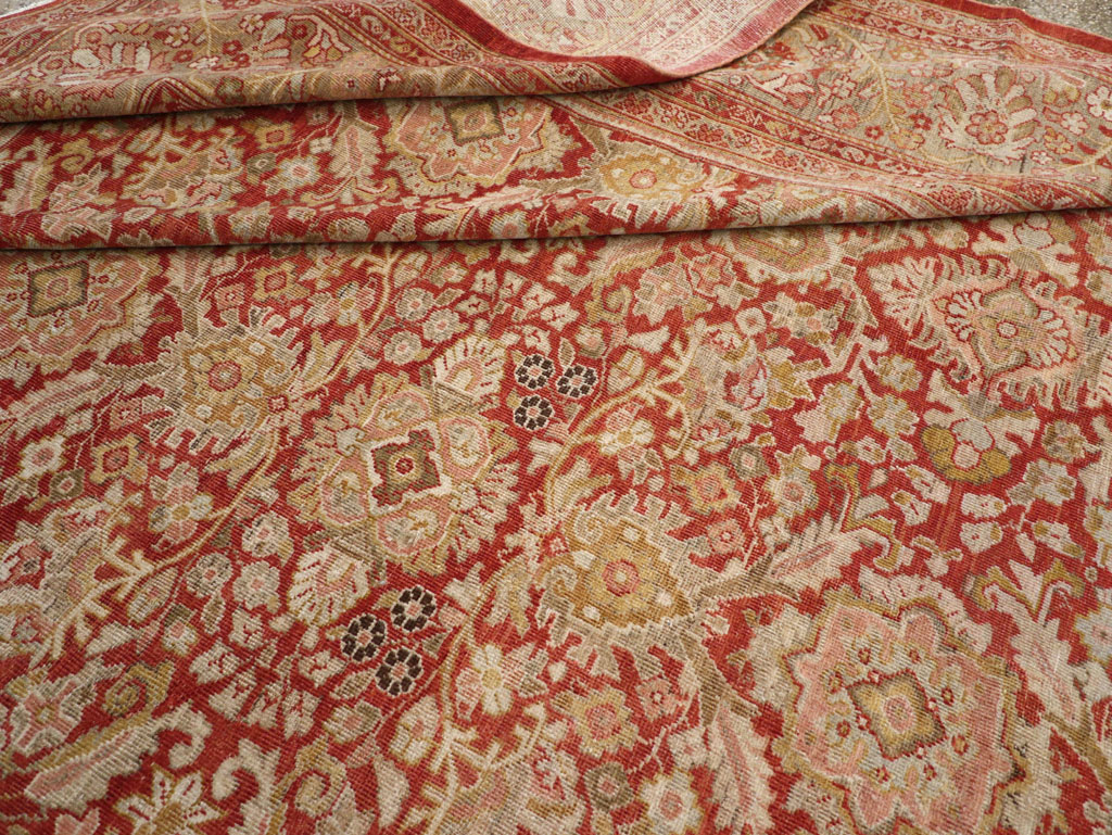 Antique Persian Mahal Carpet, No.23424 - Gss